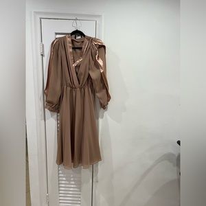 URSULA vintage 3/4 sheer dress